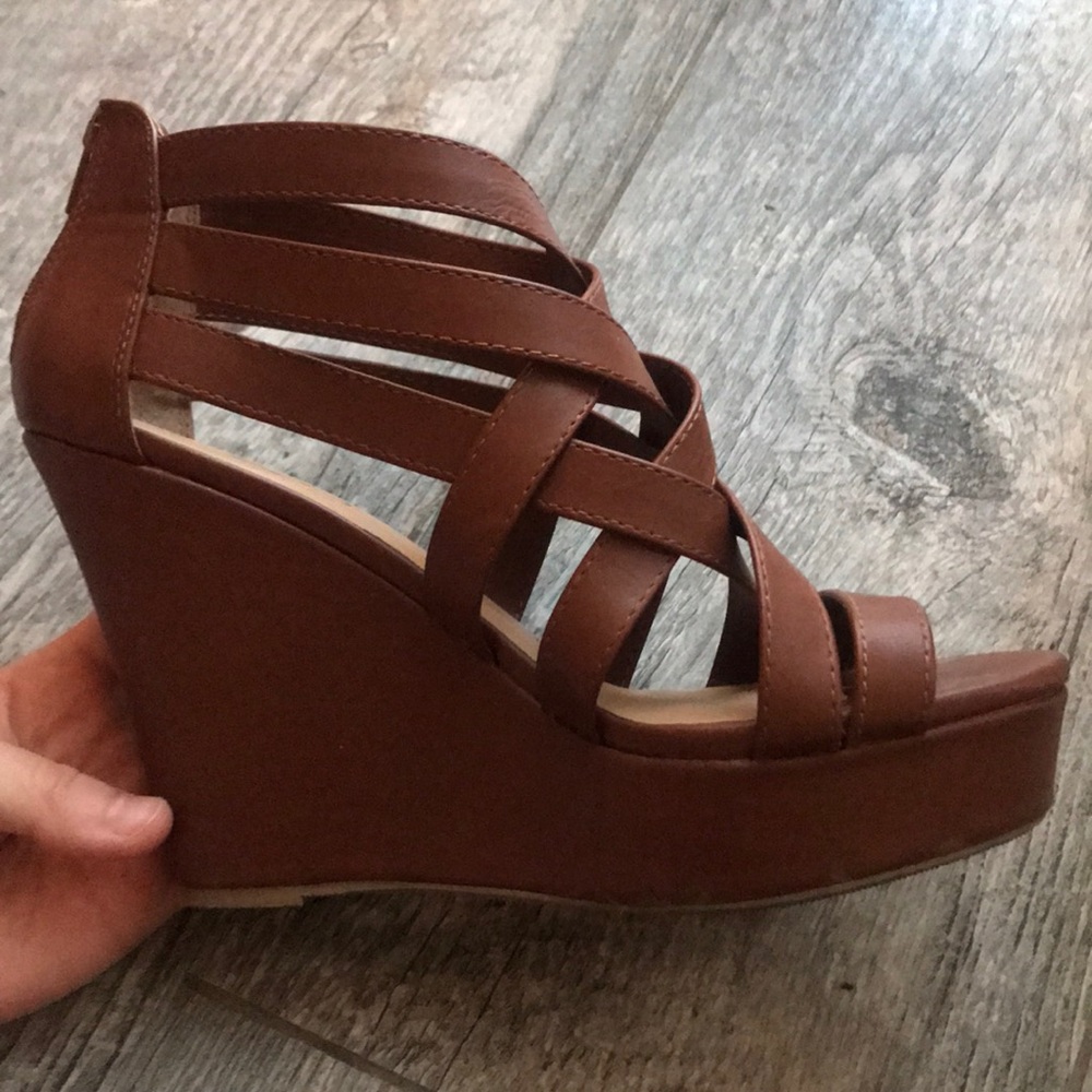 Brown Wedges - Picture 3 of 5